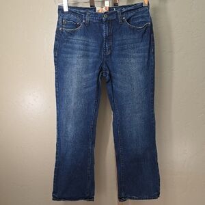 OP Men's Bootcut Jeans in Dark Blue Wash 2009 Size 34X30 100% Cotton